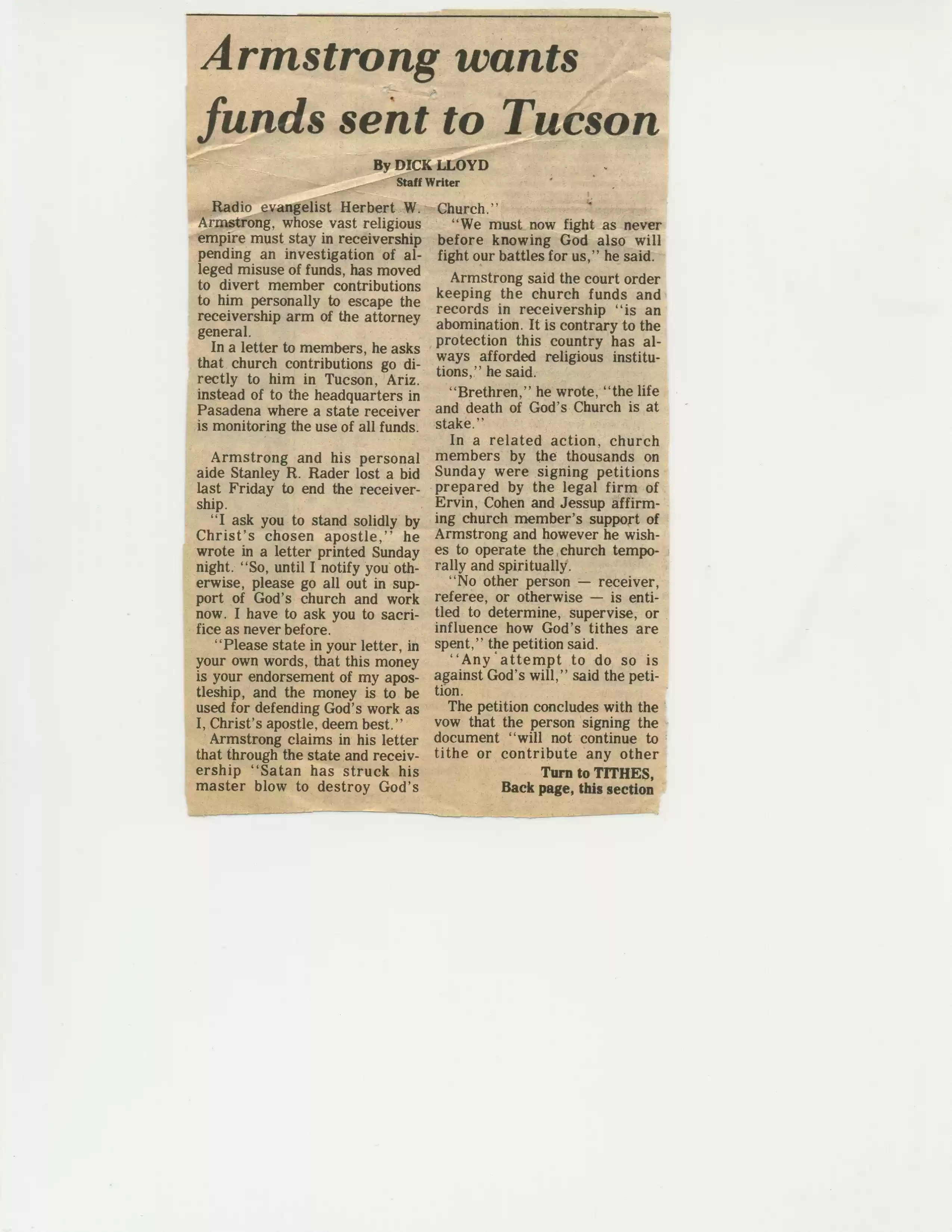 1. Pasadena Star News 1-15-79